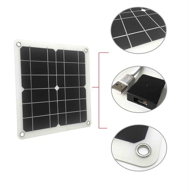 Sluneční panel 5V nabíjení mobilního telefonu USB