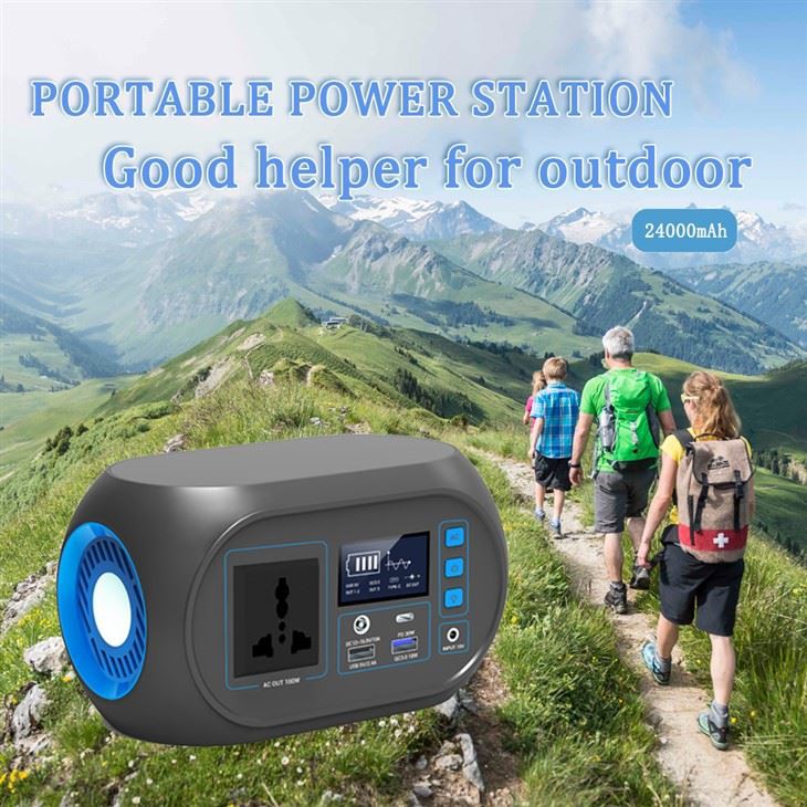 100W přenosná elektrárna