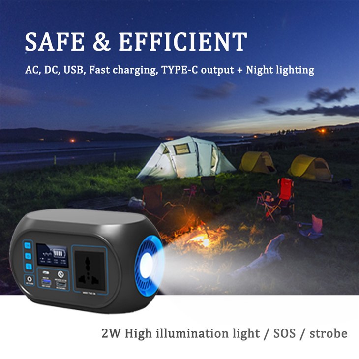 80 W Přenosná elektrárna