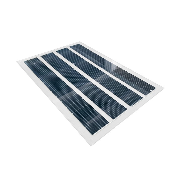 Dvojitý skleněný mono solární panel
