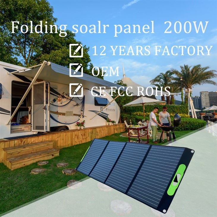 Skládací solární panel 200w